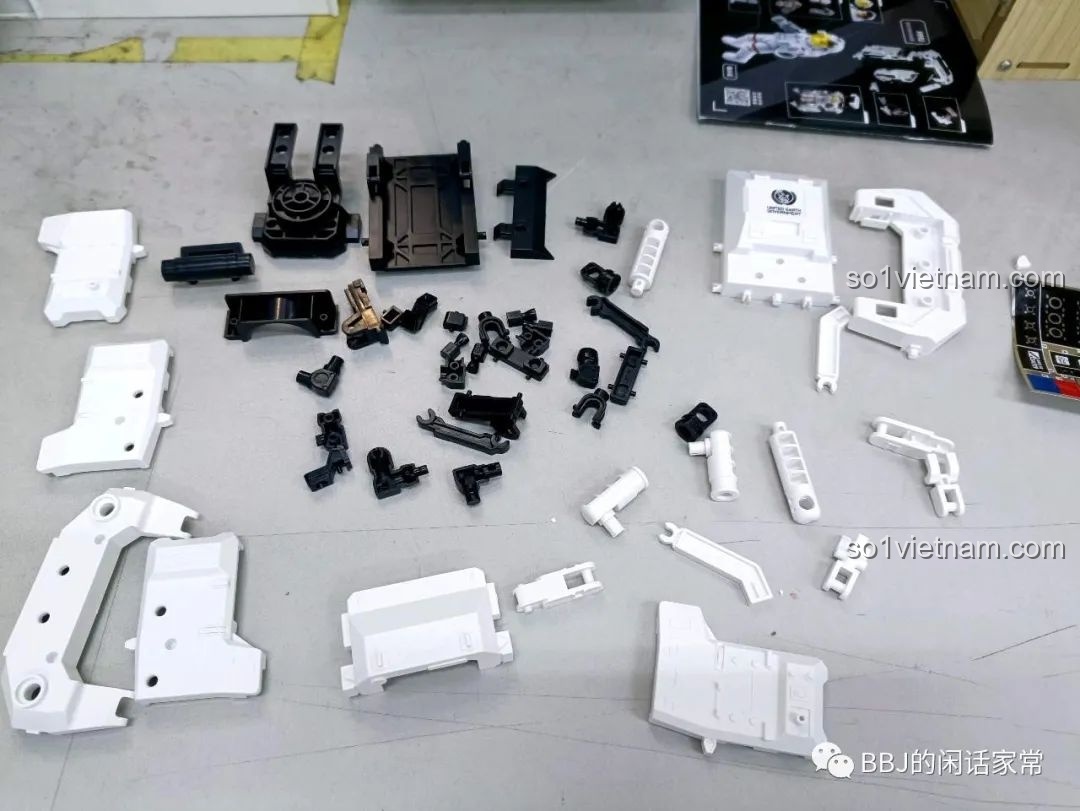 Gói linh kiện phi hành gia của bộ lắp ráp布鲁可BLOKEES 71051