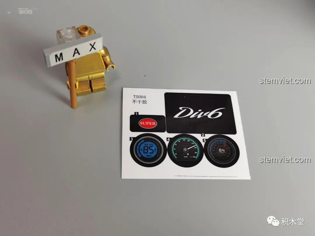 Các loại chốt lắp ráp trong Bugatti Divo Taigaole T5004