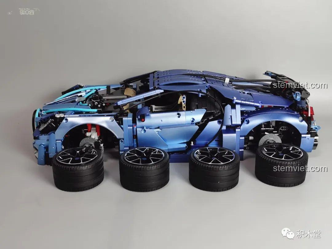 Cận cảnh đầu xe Bugatti Divo Taigaole T5004