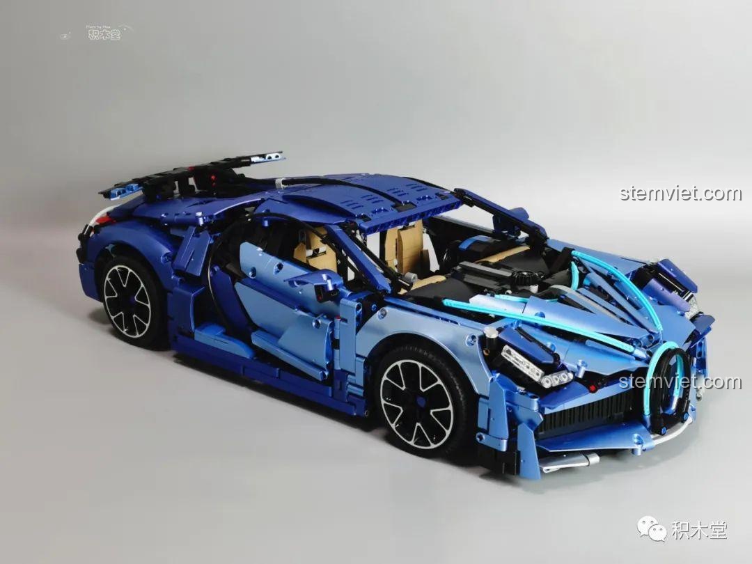 Cận cảnh đèn pha Bugatti Divo Taigaole T5004