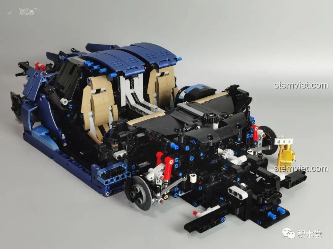 Cận cảnh chi tiết động cơ Bugatti Divo Taigaole T5004