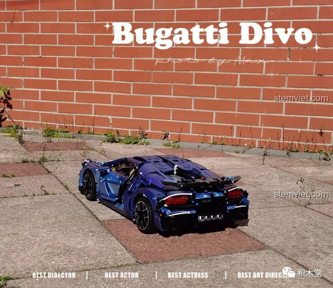 Cận cảnh thân xe Bugatti Divo Taigaole T5004