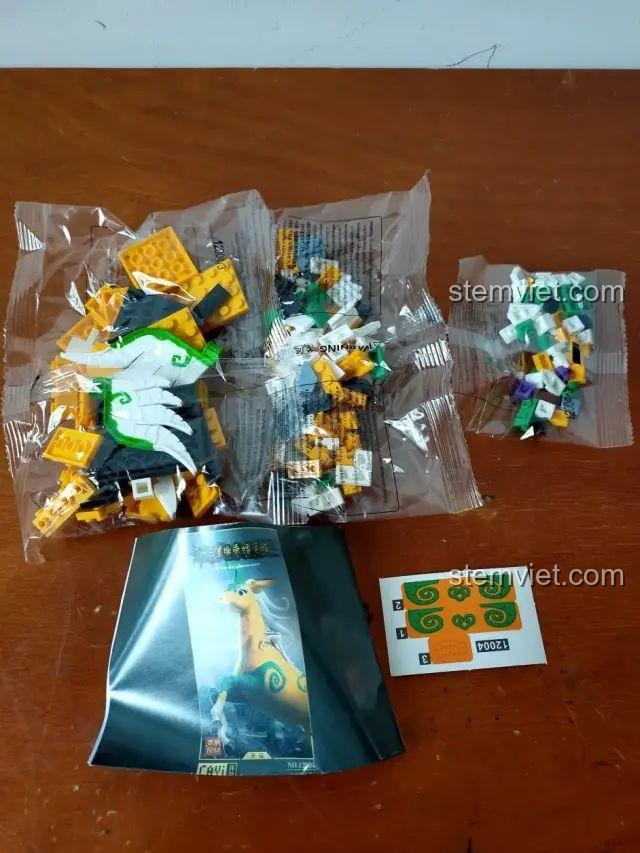 Sách hướng dẫn lắp ráp bộ CAYI 12004 Thiên Mã.