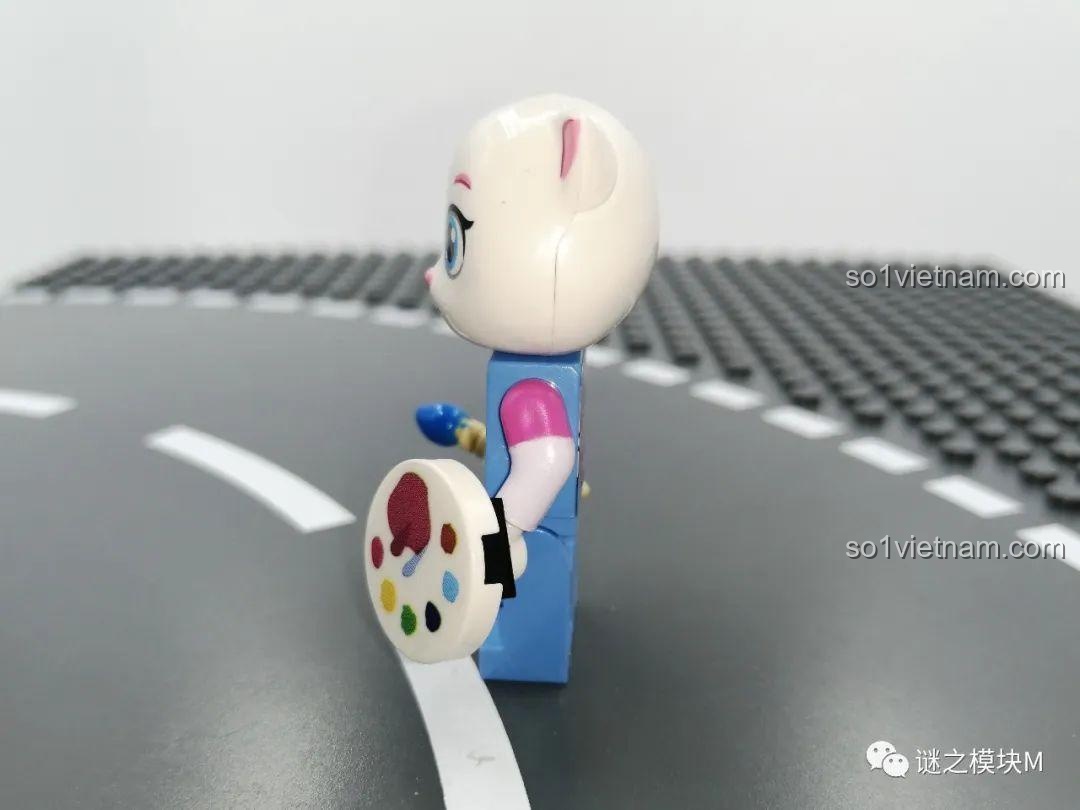 Bối cảnh sân khấu trong bộ lắp ráp Gia đình Talking Tom 99004