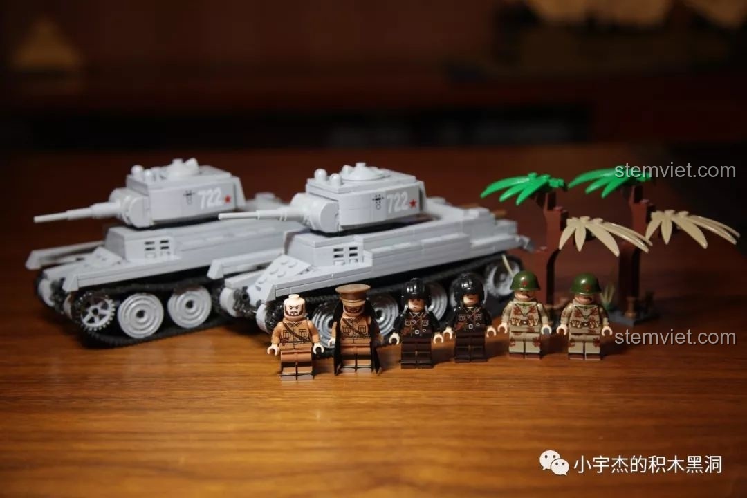 Ba bộ lắp ráp xe tăng Panzerkampfwagen 38(t) của Đức của QUANGUAN.