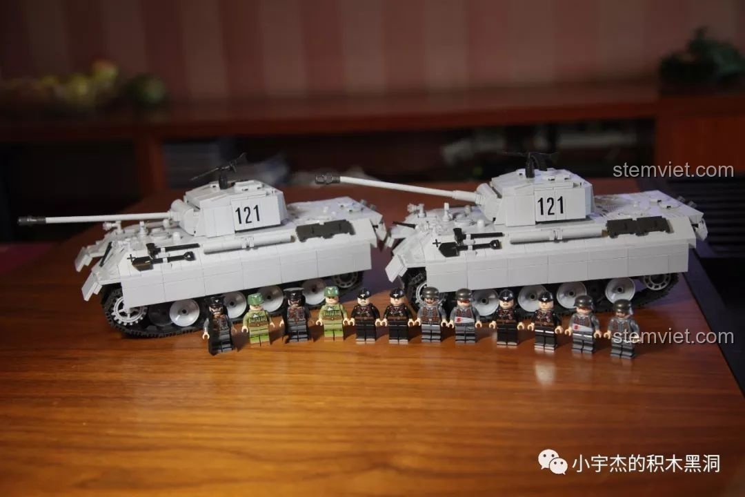 Bộ lắp ráp xe tăng Panzerkampfwagen III của Đức của QUANGUAN.