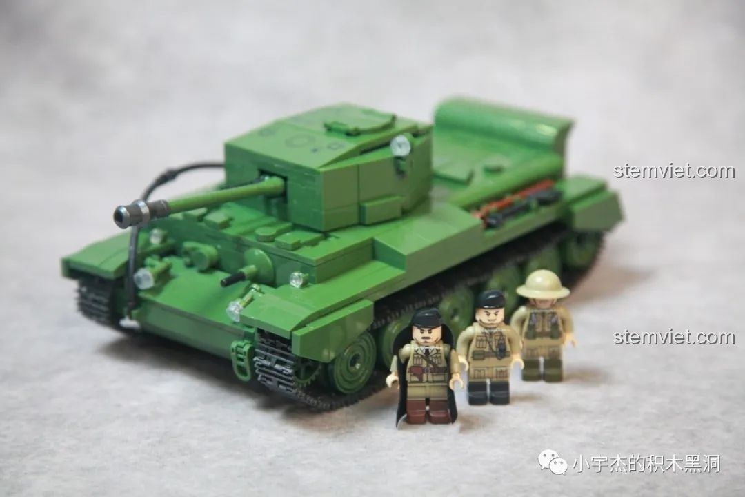 Bộ lắp ráp xe tăng Tiger I của Đức của QUANGUAN.