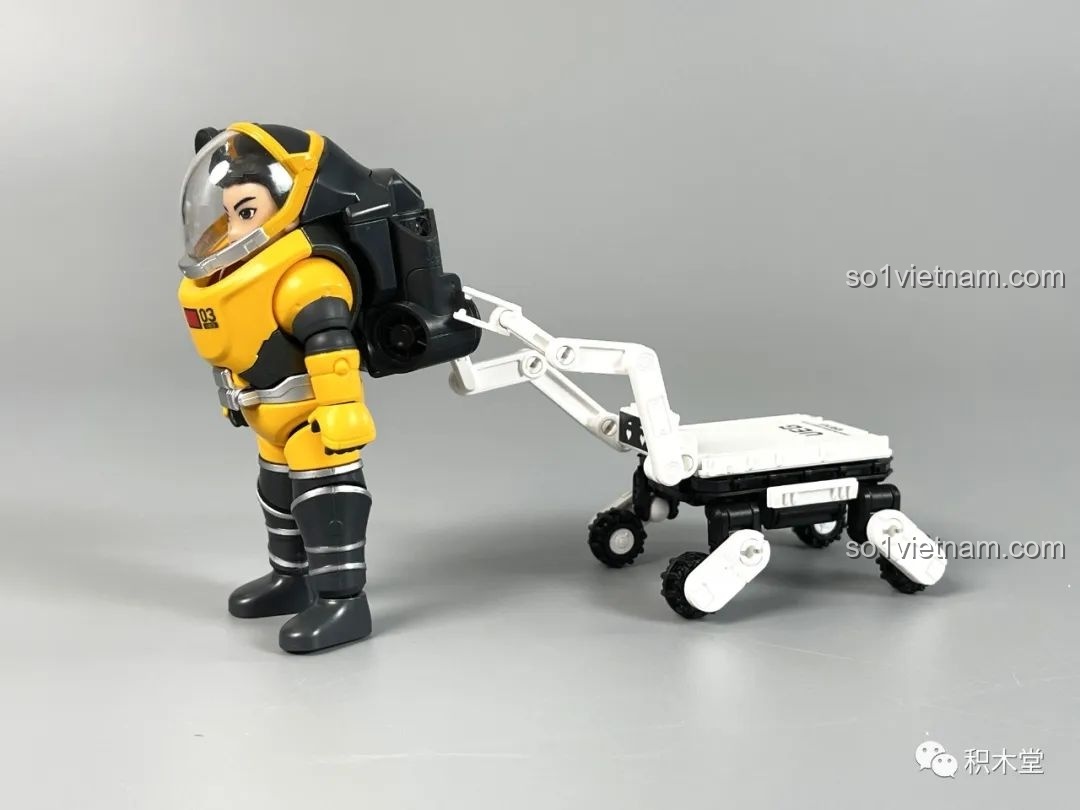 Mô hình MMU với cánh tay robot linh hoạt từ bộ布鲁可 Lưu Lạc Địa Cầu 2