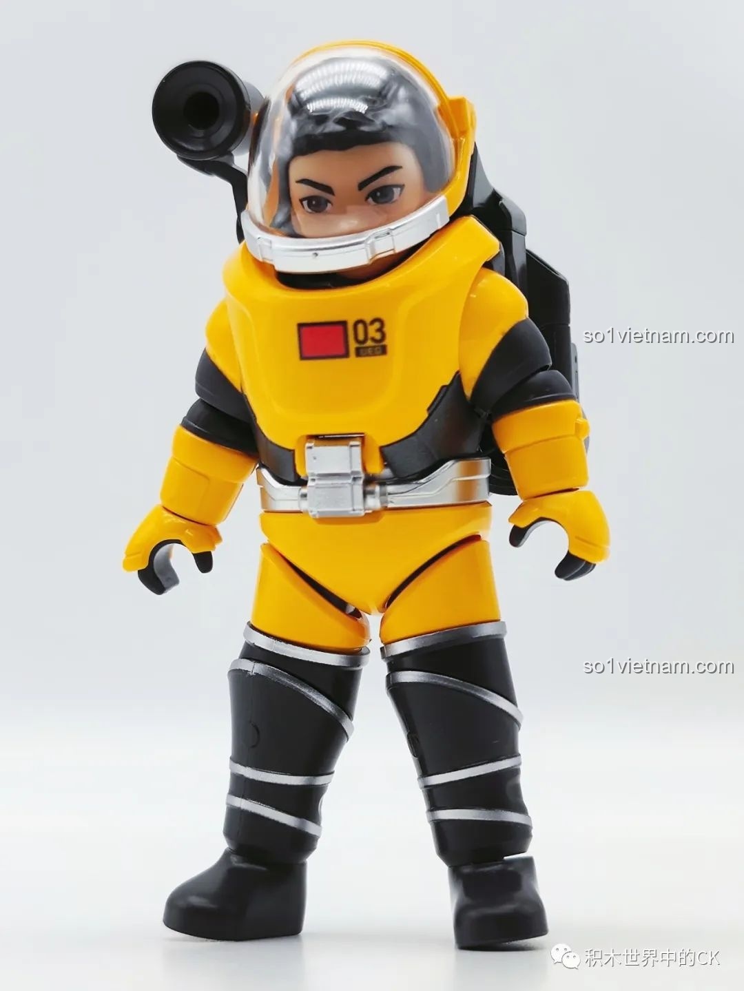 Robot Benben đã hoàn thiện từ bộ lắp ráp Lưu Lạc Địa Cầu 2