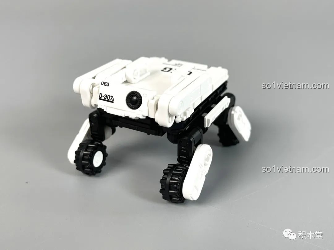 Robot Bôn Bôn với cánh tay robot linh hoạt từ bộ布鲁可 Lưu Lạc Địa Cầu 2