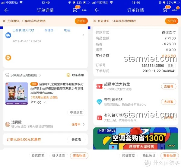 Toàn cảnh bộ lắp ráp Na Tra và Ngao Bính Keeppley với các nhân vật đã hoàn thành.
