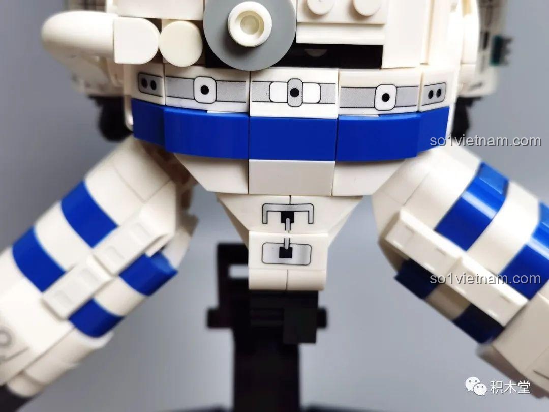 Khả năng cử động của chân bộ lắp ráp phi hành gia ZMS T2037.