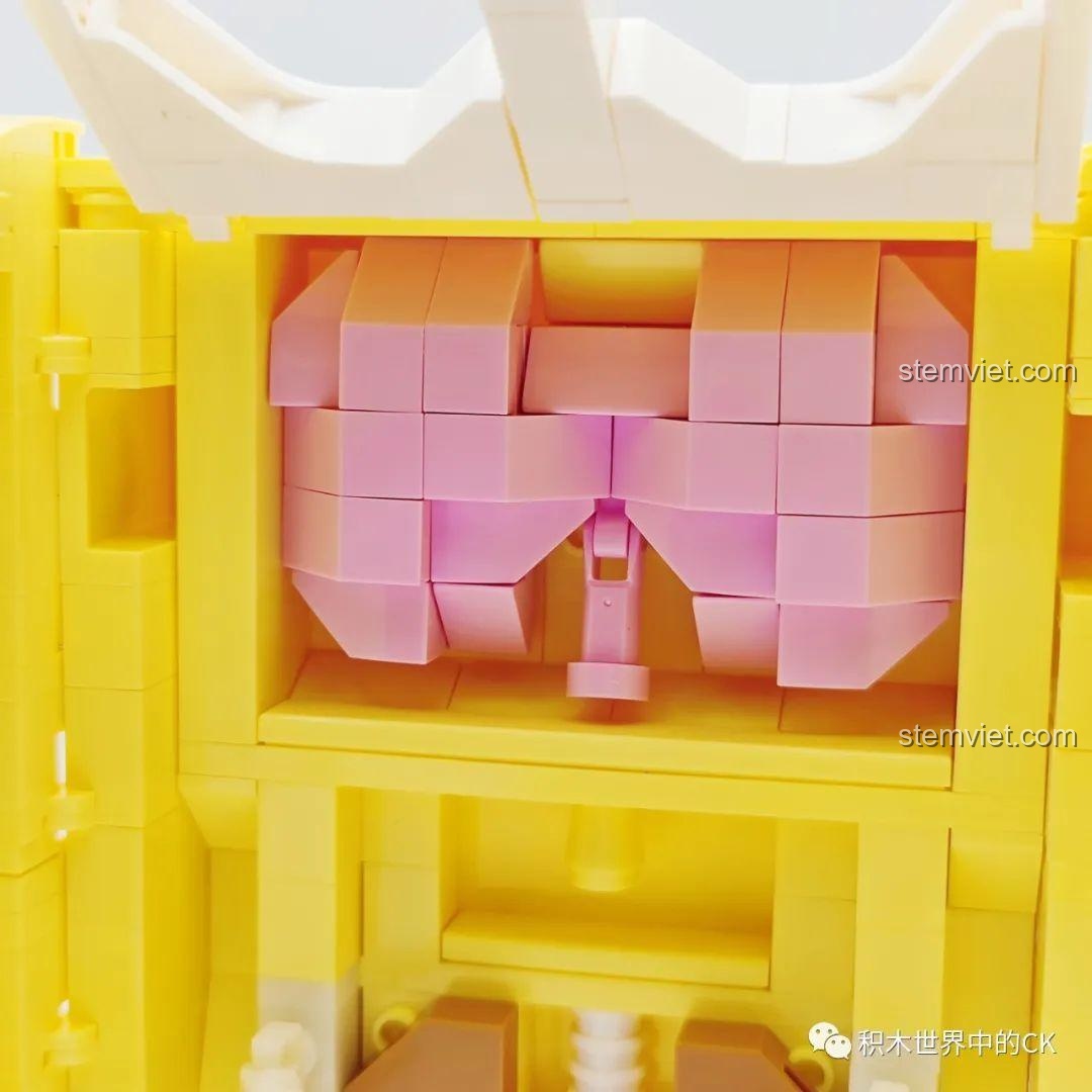 Mô hình SEMBO Spongebob Squarepants 612203 cùng các nhân vật khác