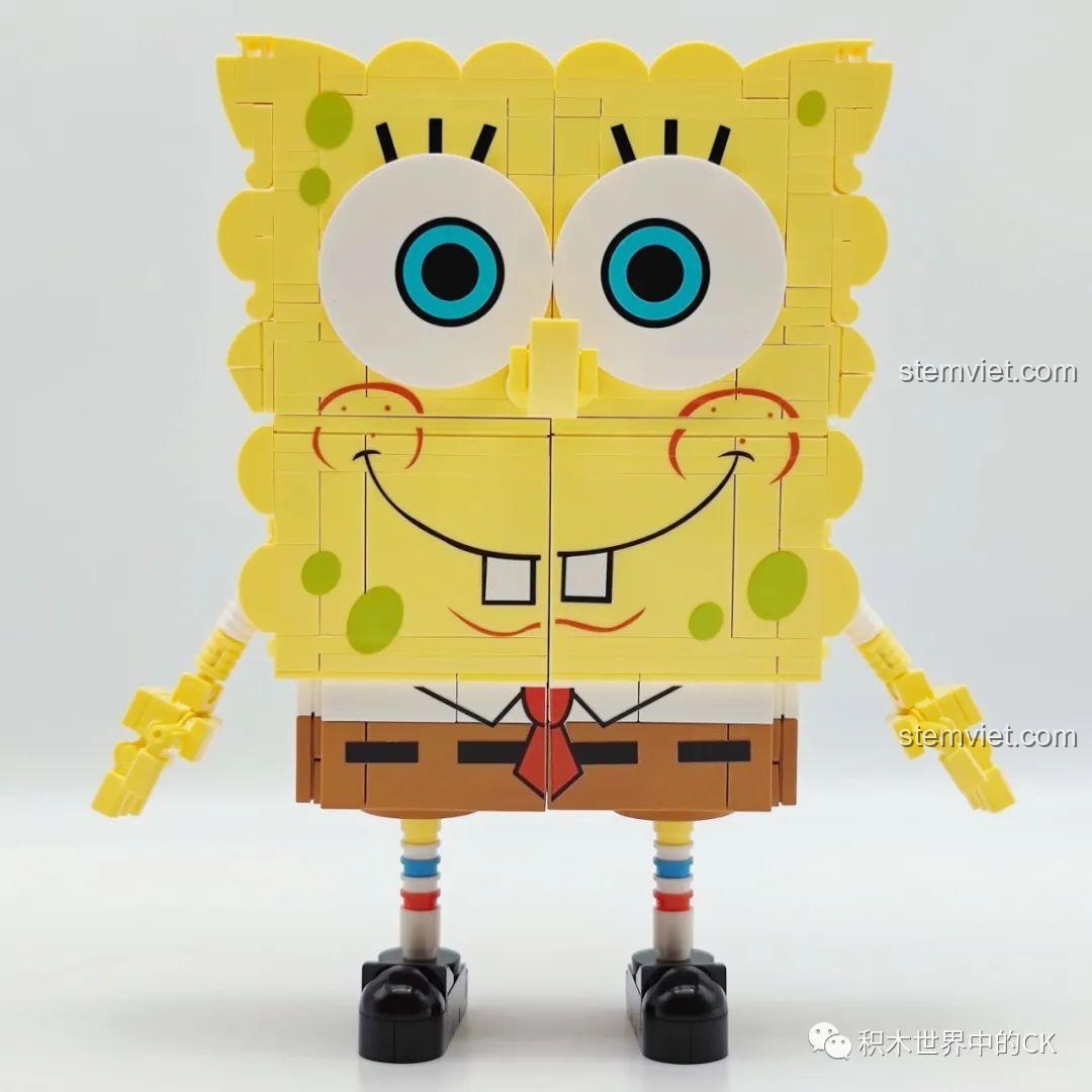 Mô hình SEMBO Spongebob Squarepants 612203 nhìn từ phía sau