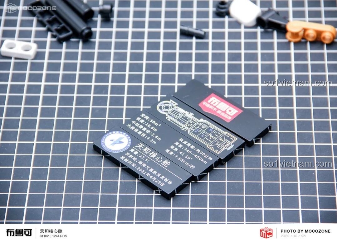 Các bảng tên chi tiết của trạm vũ trụ