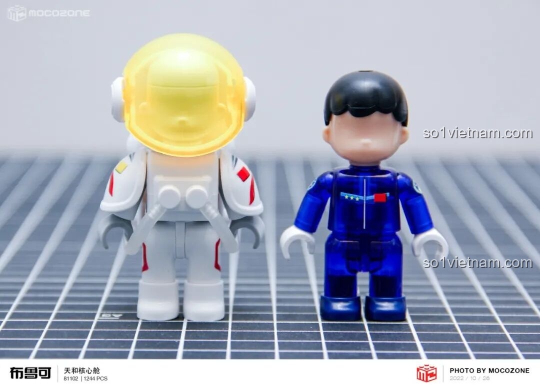 Mô hình module với các chi tiết bên ngoài