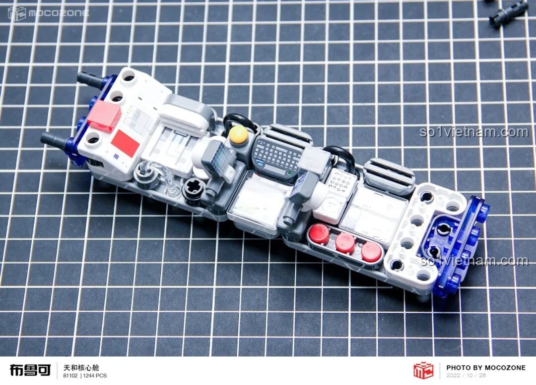 Cận cảnh mô hình module hoàn chỉnh