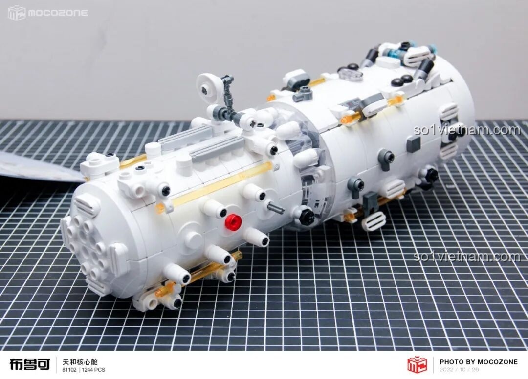 Mô hình module đang được lắp ráp