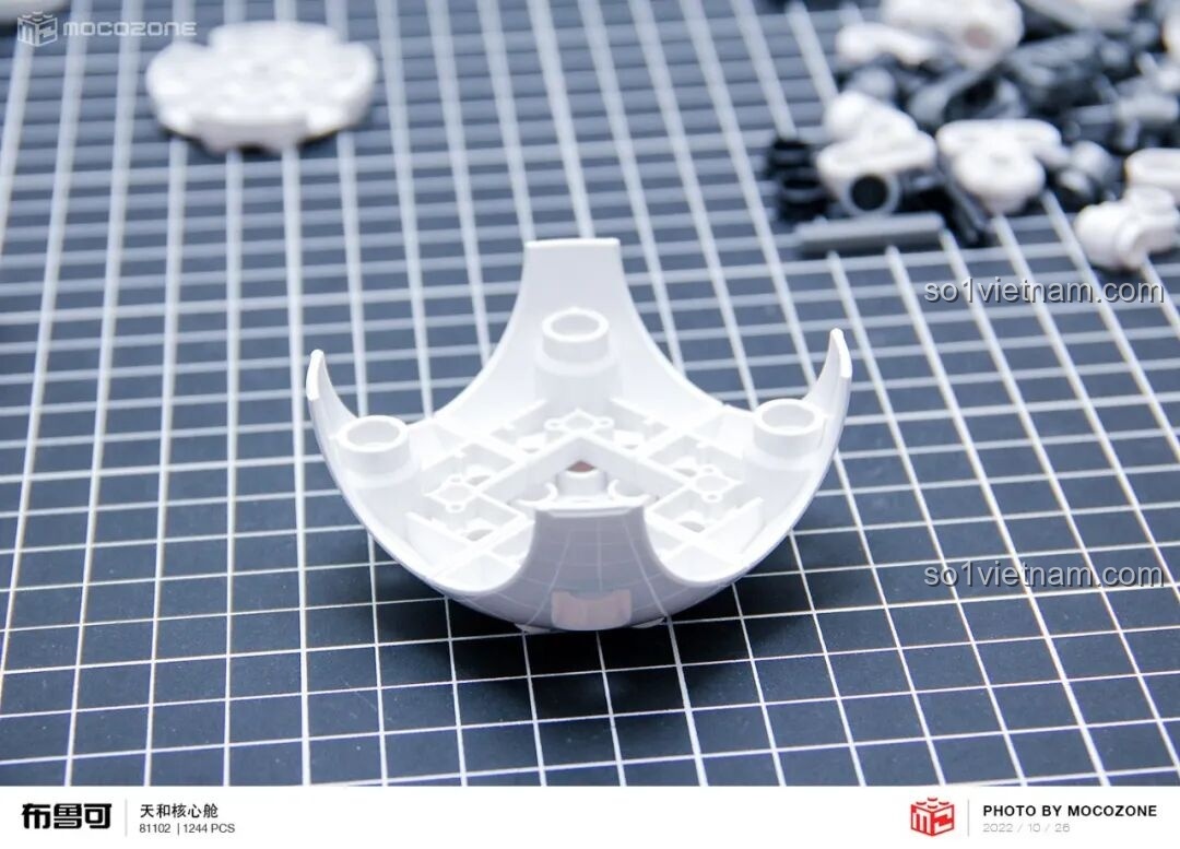 Cận cảnh chi tiết các mảnh ghép