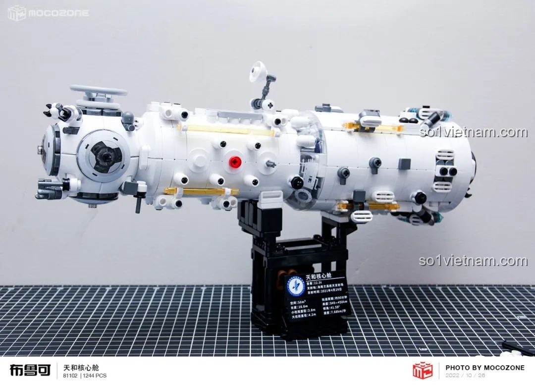 Mô hình module đang được lắp ráp