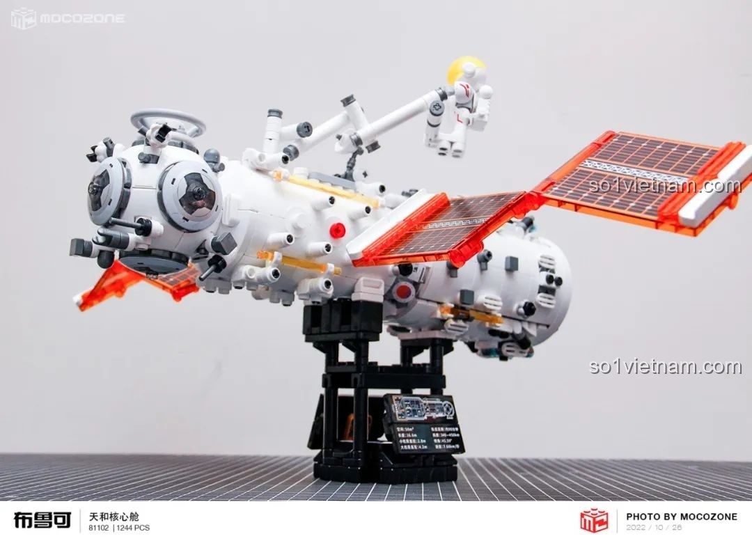 Mô hình module đang được lắp ráp