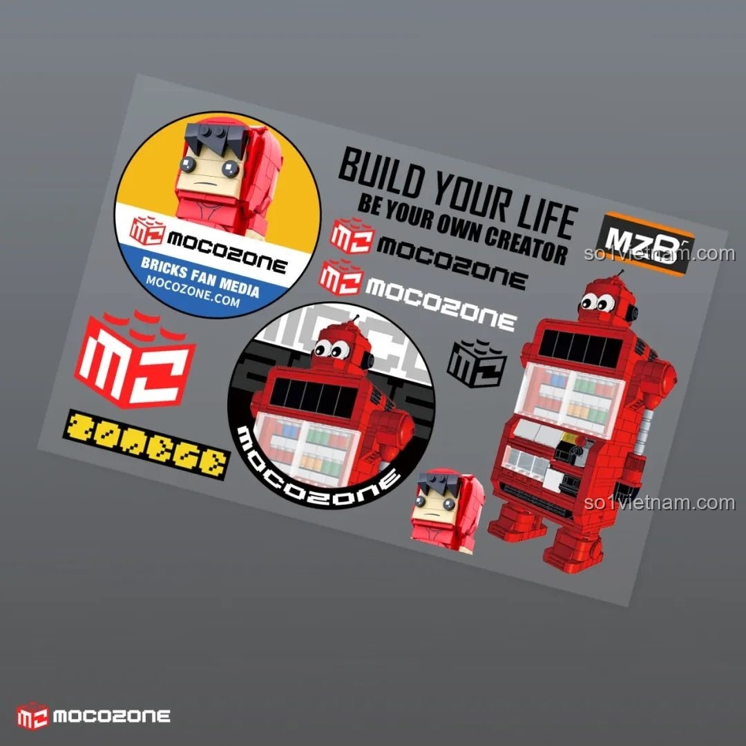 Mô hình module đang được lắp ráp