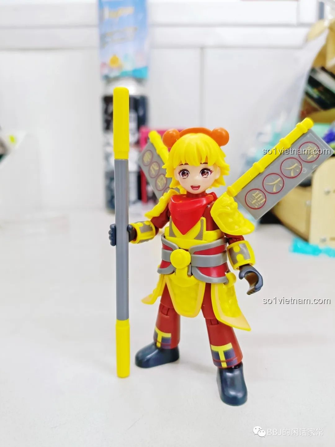 Chi tiết cánh tay thay thế của Tôn Ngộ Không Pháp Tướng BLOKEES 85005