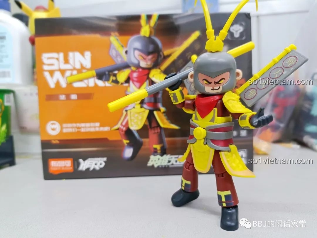 Mô hình Tôn Ngộ Không Pháp Tướng BLOKEES 85005 với cánh tay thay thế