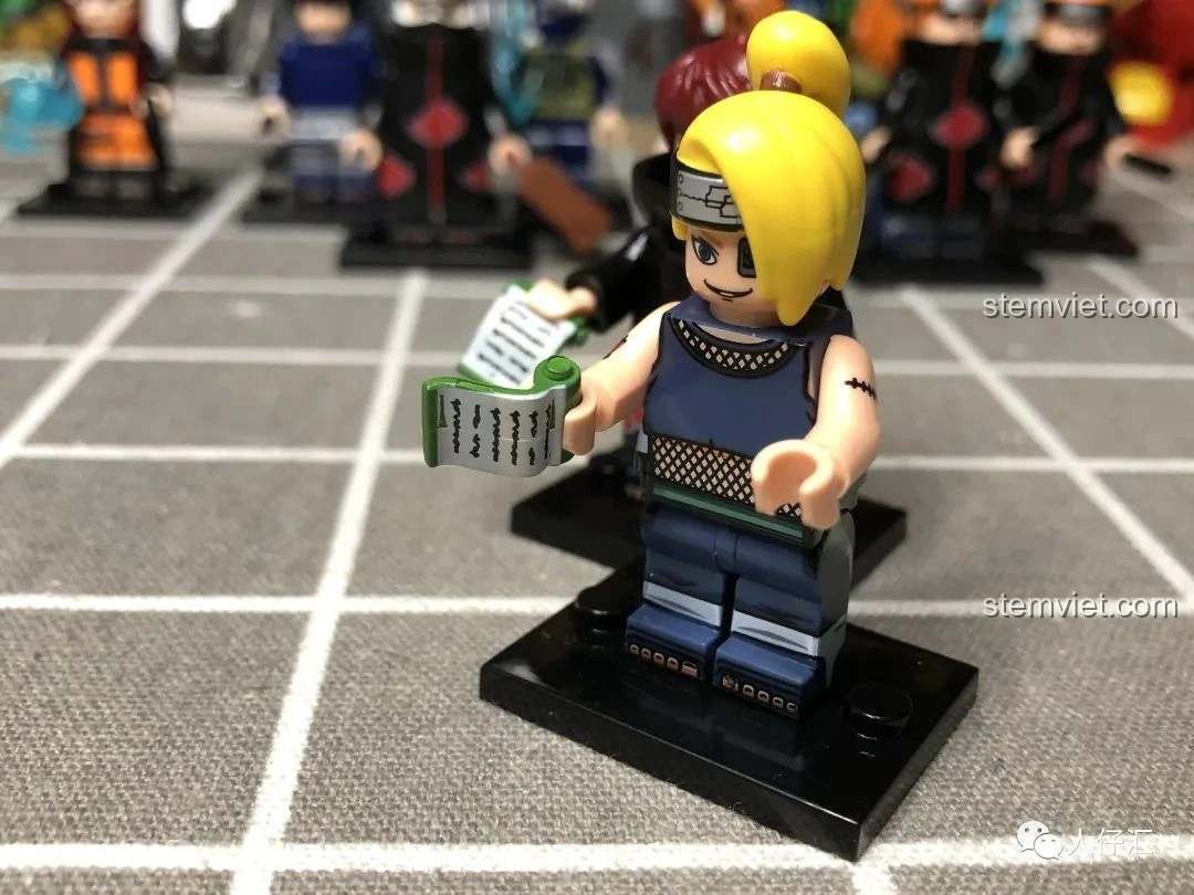 Bộ sưu tập Minifigures Naruto WM2091-WM2096 Akatsuki đầy đủ các nhân vật Pain, Konan, Nagato, Itachi, Zetsu, Tobi, Deidara, Kisame.