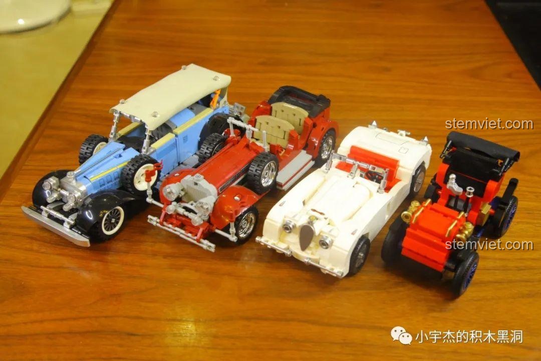 Toàn cảnh bộ sưu tập xe cổ SEMBO, một món đồ trang trí tuyệt vời cho những người đam mê lắp ráp.