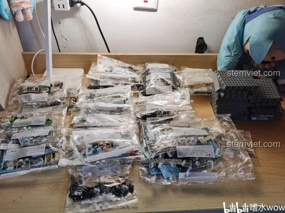 Hướng dẫn lắp ráp các chi tiết nhỏ trong bộ lắp ráp Cầu Trường Giang Vũ Hán WANGE 6223.