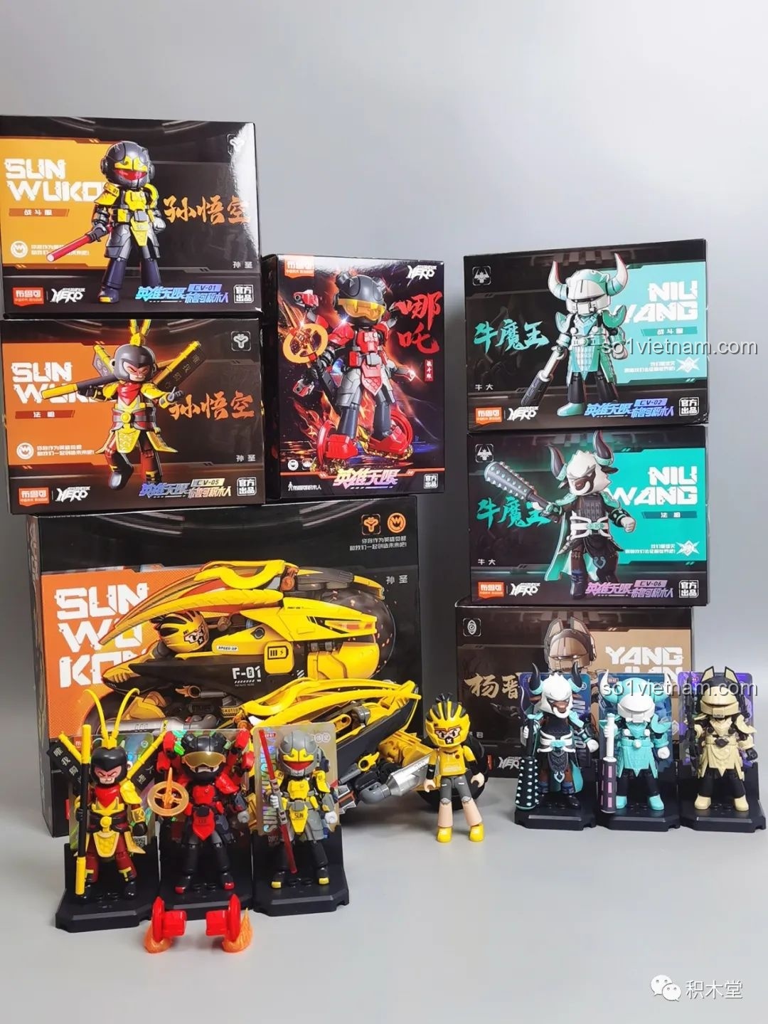 Các nhân vật Anh Hùng Vô Hạn tập hợp