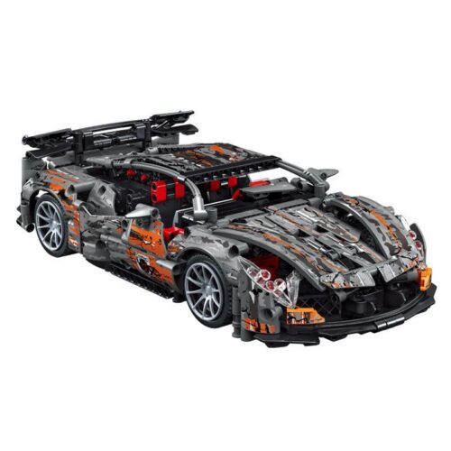 Bộ lắp ghép Siêu Xe McLaren Concept CaCo C013 tỉ lệ 1:14 màu xám cam, đồ chơi lắp ráp cho con trai 14 tuổi, chất lượng cao, giá tốt.