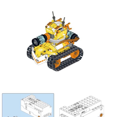 Xe Jeep Quân Sự Bắc Kinh BJ80 Mui Trần Kỷ Niệm 90 Năm Thành Lập Quân Đội CaDA C51015 sách CaDA C51015 Mô hình Xe Jeep Quân Sự