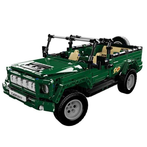 Bộ lắp ráp Xe Jeep Quân Sự CaDA C51015 Xe Jeep Quân Sự Bắc Kinh BJ80 mui trần, đồ chơi mô hình điều khiển từ xa cho bé trai 6 tuổi, chất lượng cao, giá tốt.