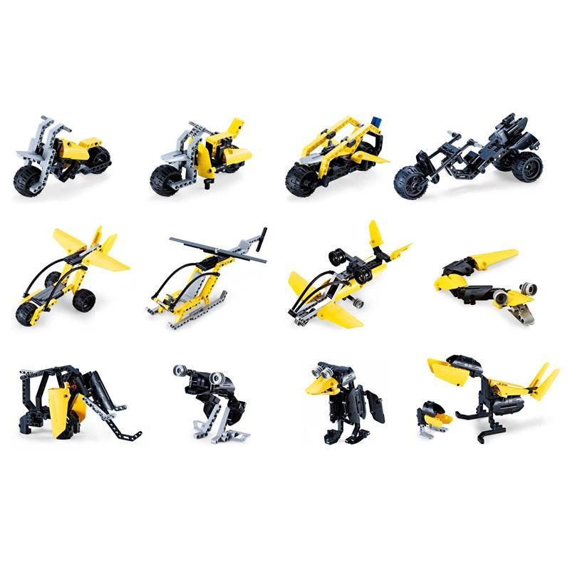 Bộ lắp ghép Nhà máy đồ chơi CaDA C51020W Nhà Máy Đồ Chơi Biến Hình 30 trong 1 với 827 mảnh ghép, đồ chơi lắp ráp điều khiển từ xa cho bé trai 6 tuổi, giá tốt.