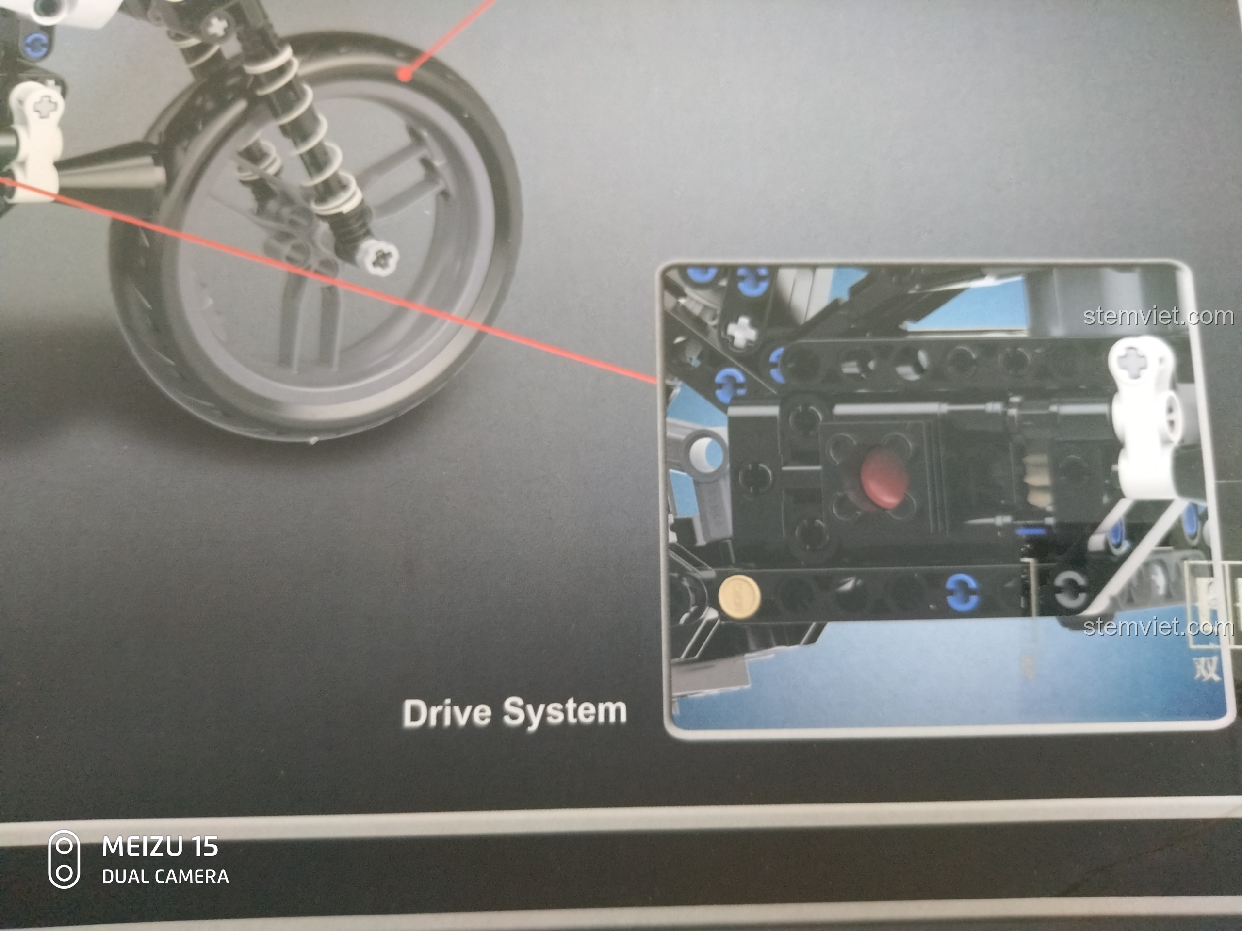 Lò xo giảm xóc của bộ lắp ráp CaDA C51023 BMW Police Motorcycle.