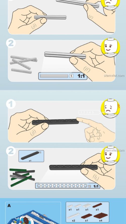 Sách CaDA 1047 Mô hình Tàu cướp biển - Hướng dẫn CaDA 51047 Đồ chơi Tàu Hải Tặc