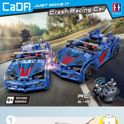 Xe Đua Va Chạm Điều Khiển Từ Xa CaDA C51052 hướng dẫn lắp ráp CaDA C 51052 Xe đua đối kháng