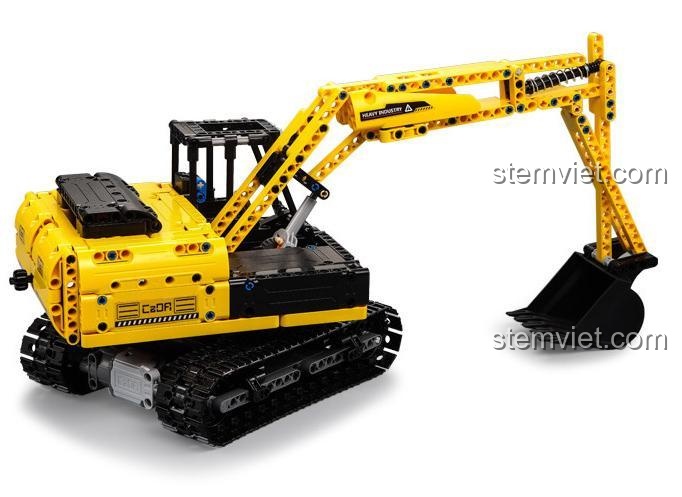 đồ chơi lắp ghép Double Eagle C51057 góc nhìn chéo, khoe trọn vẻ đẹp cơ khí