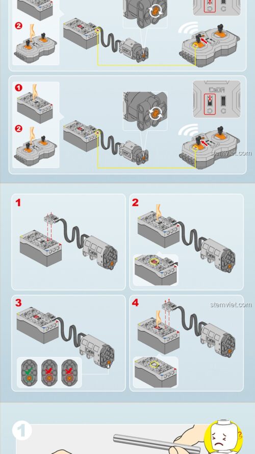 Xe Xúc Lật CaDA C51058 hướng dẫn CaDA C51058 Máy xúc lật