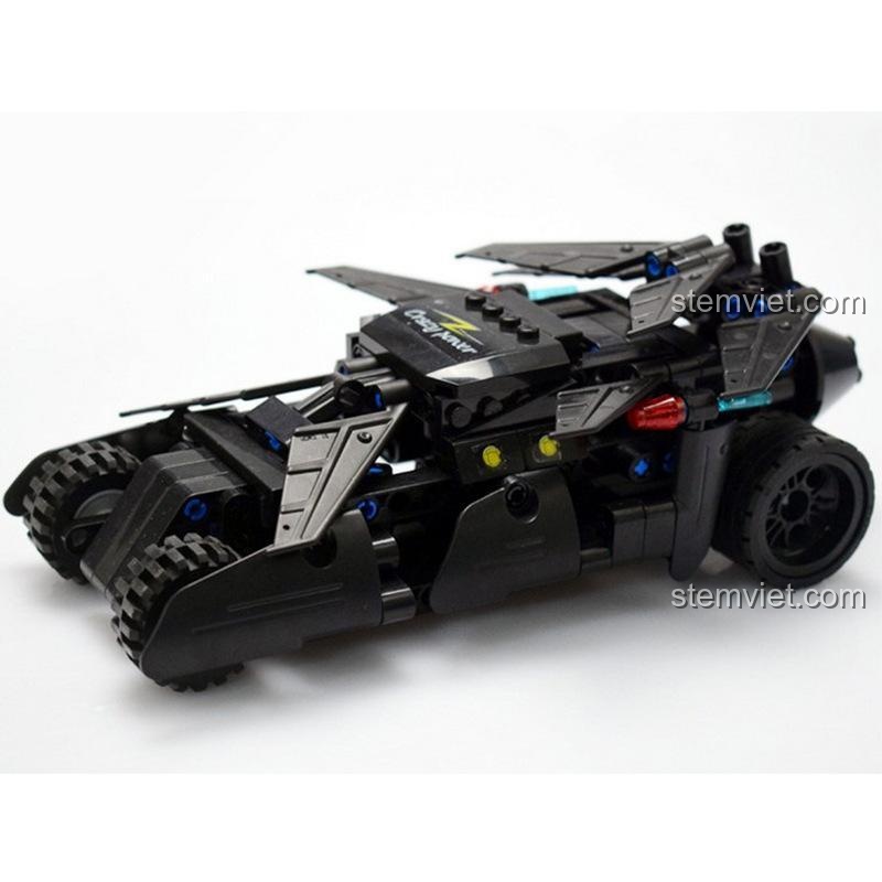 Xe Batmobile 52005 đồ chơi lắp ráp với thiết kế mạnh mẽ, phù hợp bé trai 6 tuổi, mang lại trải nghiệm tốc độ hoang dã.