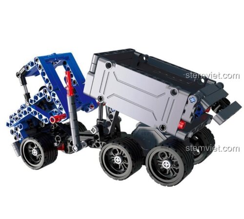Hộp bộ xếp hình Xe công trình Double Eagle C52011 với tính năng lắp ghép hợp thể độc đáo, đồ chơi xây dựng Xe tải công trường cho bé trai 6 tuổi.