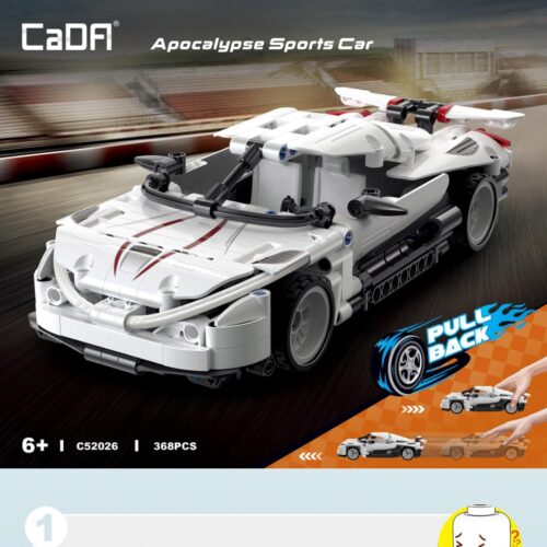 Sách Hướng Dẫn Lắp Ráp Xe Thể Thao Apocalypse CaDA C52026