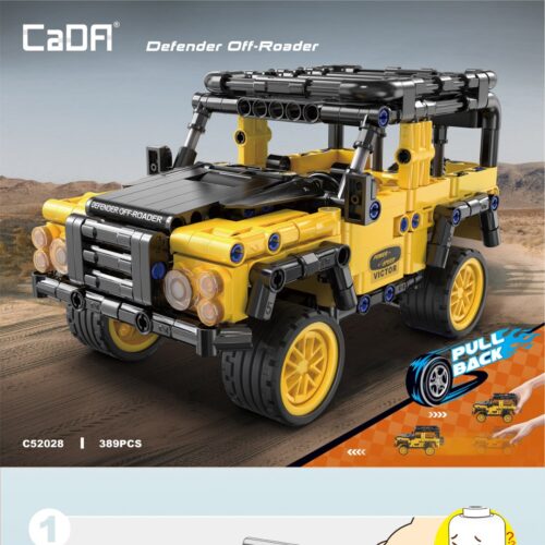 Xe Địa Hình Defender Off-Roader CaDA C52028 hướng dẫn lắp ráp PDF gốc chất lượng cao