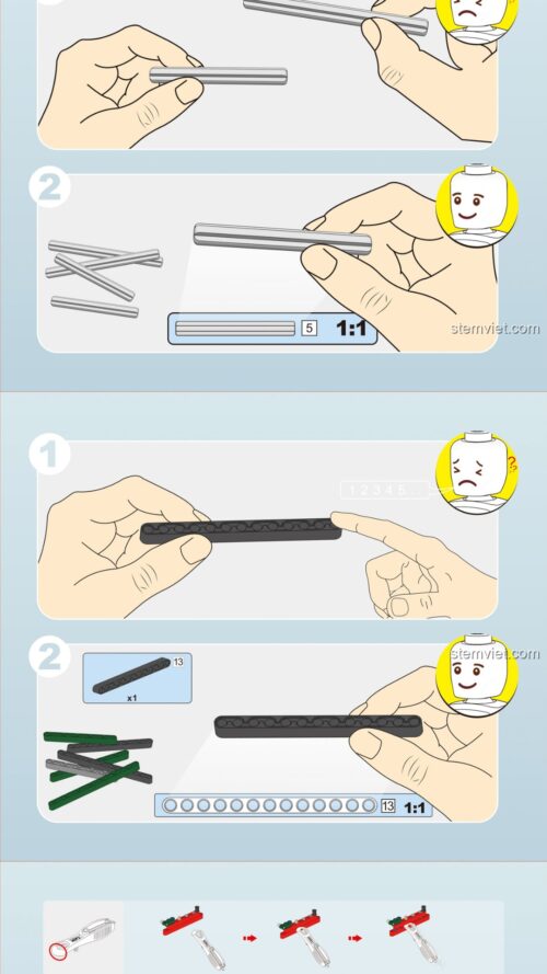 Sách lắp ghép CaDA C52028 Xe Địa Hình Defender Off-Roader PDF gốc chất lượng cao