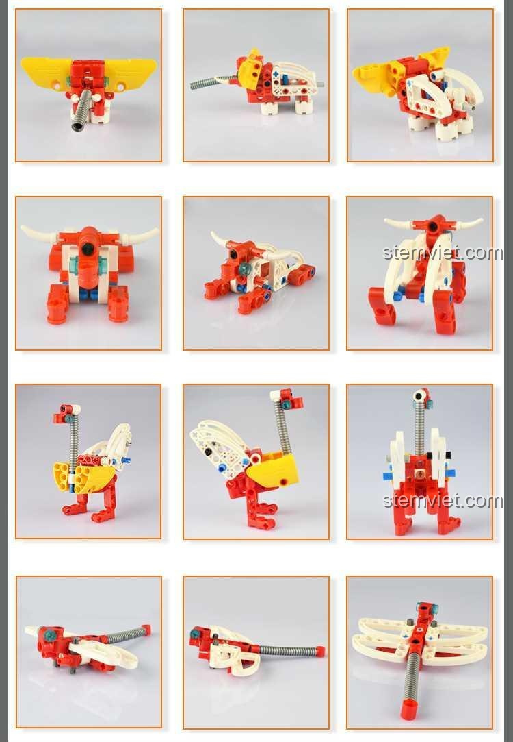 CaDA C53004 bộ lắp ghép sáng tạo 4 trong 1