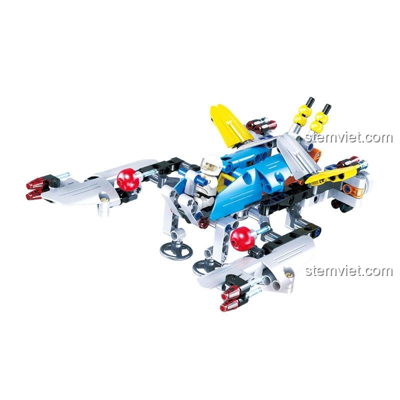 Mô hình Giáp Phi Thuyền CaDA C54002 102 mảnh, đồ chơi lắp ghép Phi Thuyền Chiến Đấu cho bé trai 6 tuổi, chất lượng cao