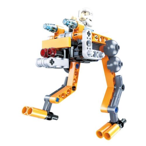 bộ lắp ghép Robot Chiến Đấu CaDA C54004, đồ chơi mô hình robot cơ khí cho bé trai 6 tuổi, giá tốt, có thể bắn đạn nhựa