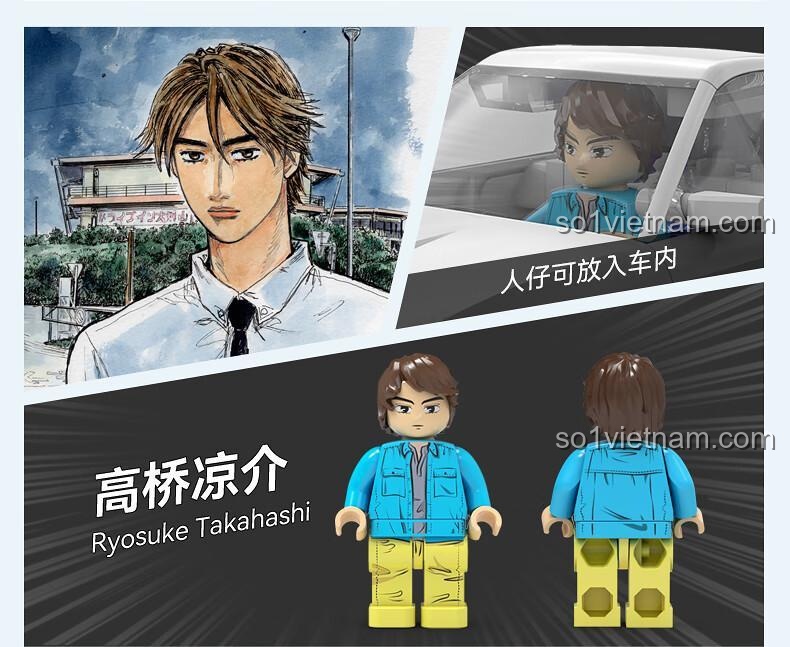 Chi tiết đuôi xe Mazda RX-7 FC3S C55016 của CaDA